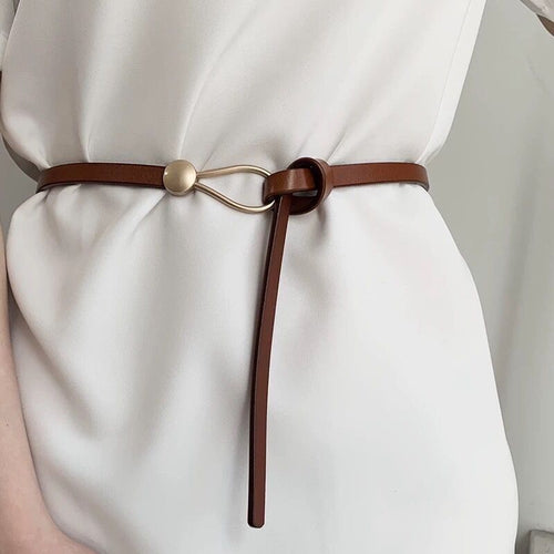 MARIE-CALEY LUXURIOUS LEATHER BELT