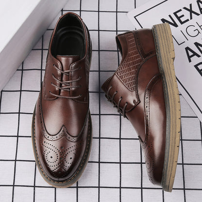 FRANCESCO LEATHER DRESS SHOES