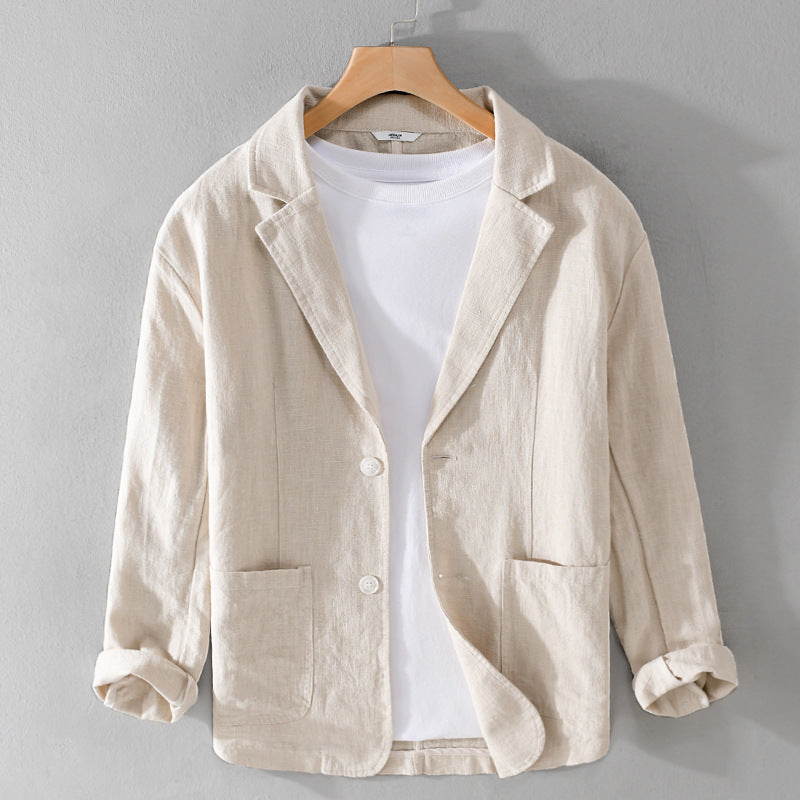 RUSSEL-ETROU COTTON LINEN JACKET