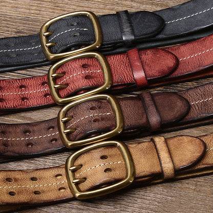 CRIMSON CRAFT GENUINE LEATHER BELT