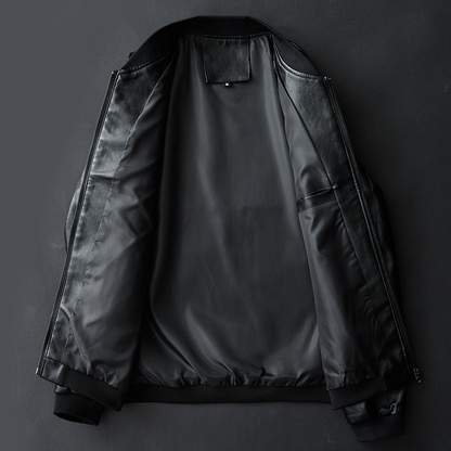 ESTILO LEATHER BOMBER