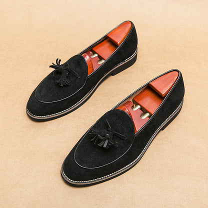 NAPELLO TASSEL SUEDE LOAFER