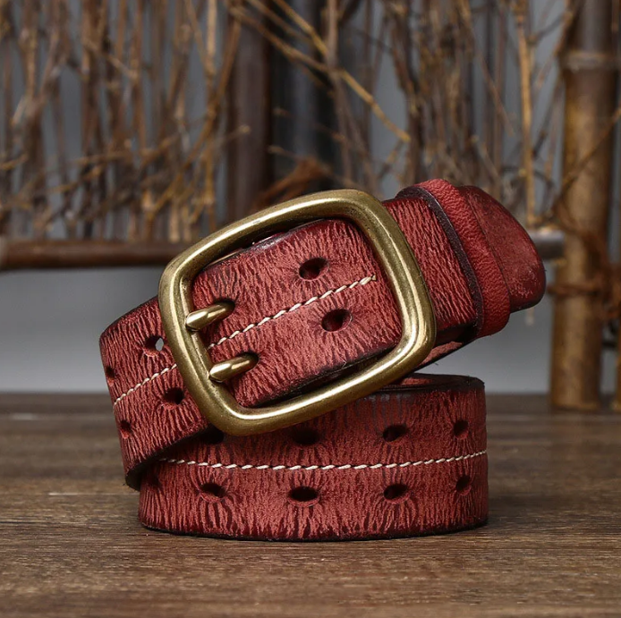 CRIMSON CRAFT GENUINE LEATHER BELT