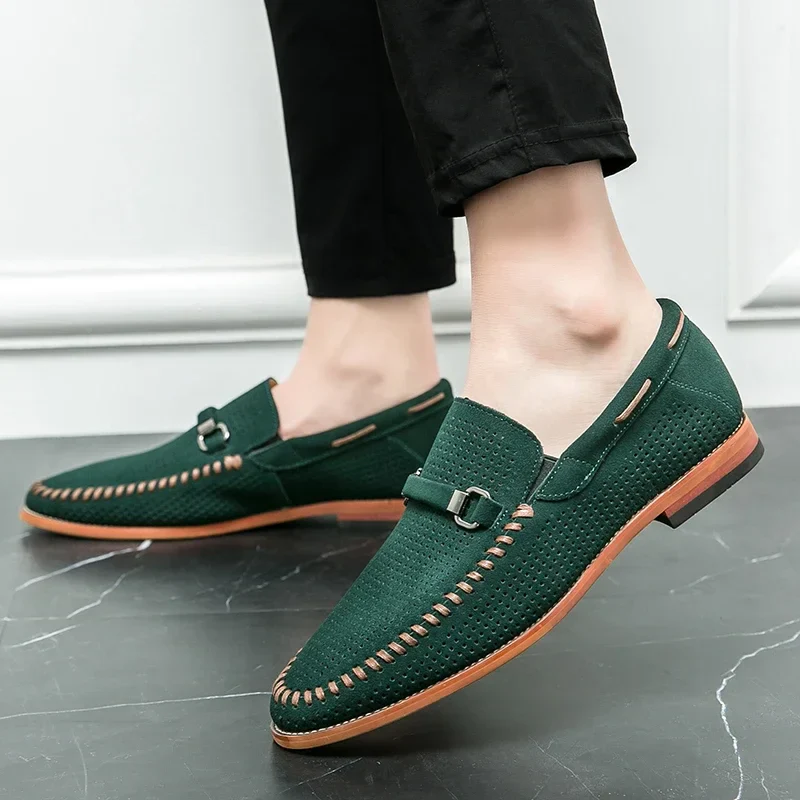 BAROCCI SUEDE LOAFERS