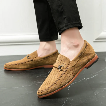 BAROCCI SUEDE LOAFERS