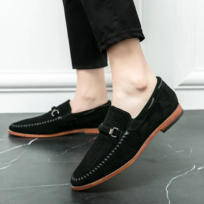 BAROCCI SUEDE LOAFERS