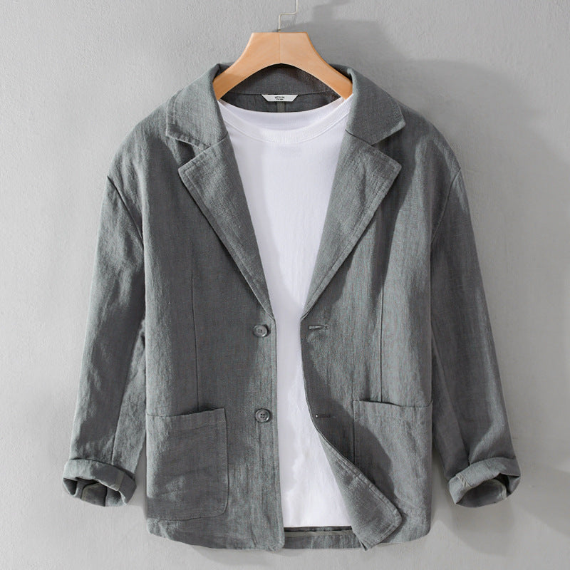 RUSSEL-ETROU COTTON LINEN JACKET