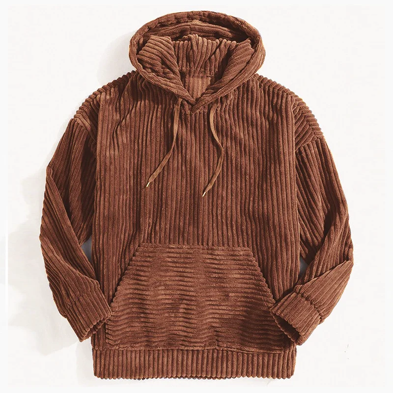 ESSENTIALS CORDUROY HOODIE