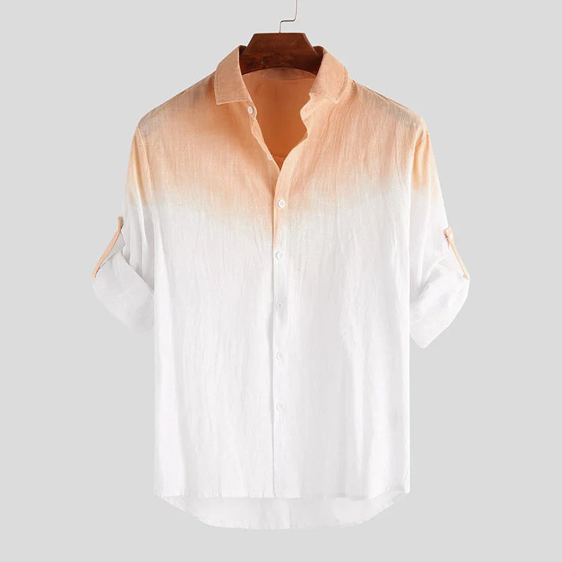 PRINCETON LINEN GRADIENT SHIRT