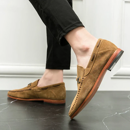 BAROCCI SUEDE LOAFERS