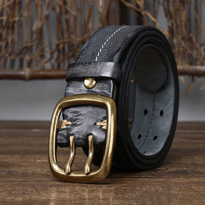 CRIMSON CRAFT GENUINE LEATHER BELT