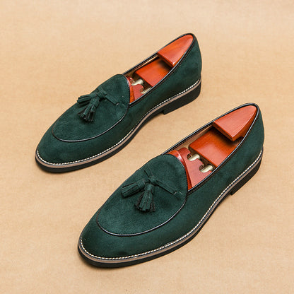 NAPELLO TASSEL SUEDE LOAFER