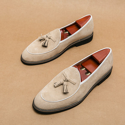 NAPELLO TASSEL SUEDE LOAFER