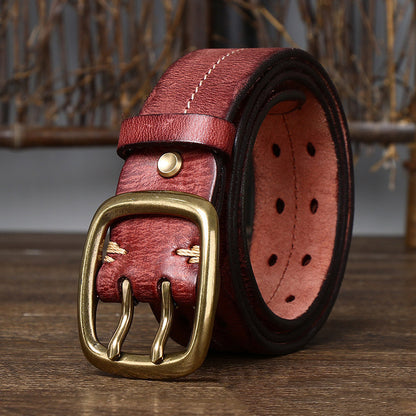 CRIMSON CRAFT GENUINE LEATHER BELT