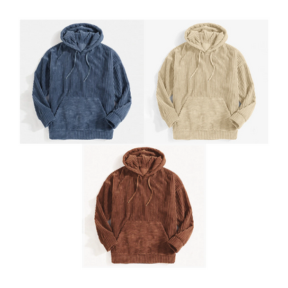 ESSENTIALS CORDUROY HOODIE