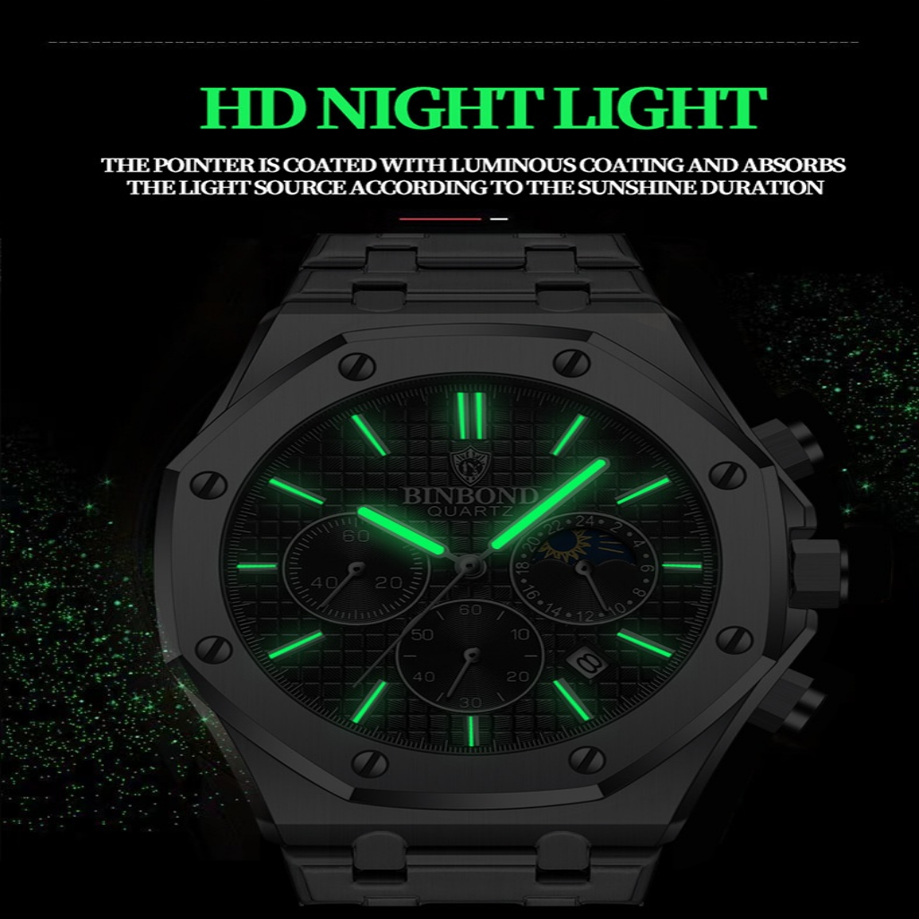 BINBOND LEGACY STEEL WATCH