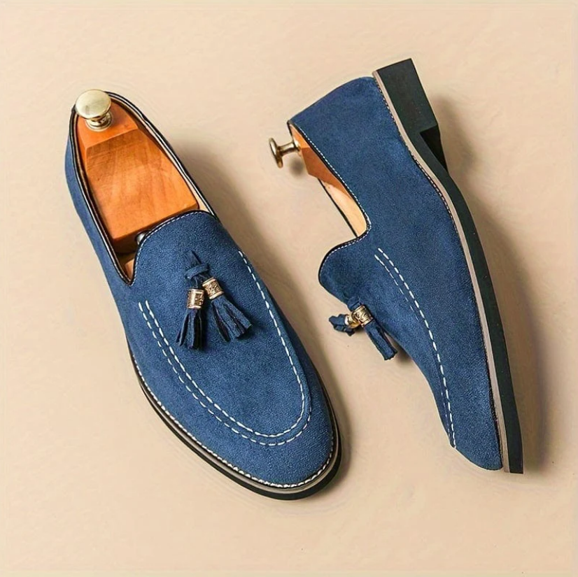 BELLAGIO TASSEL SUEDE LOAFER