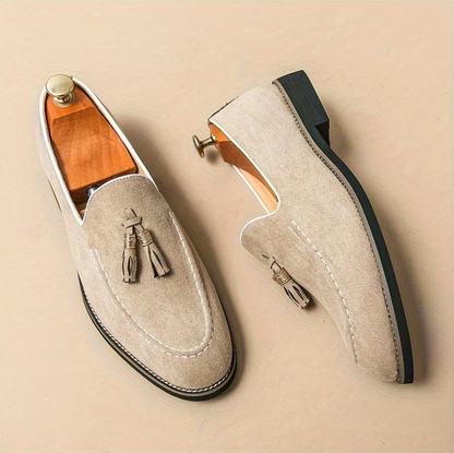 BELLAGIO TASSEL SUEDE LOAFER