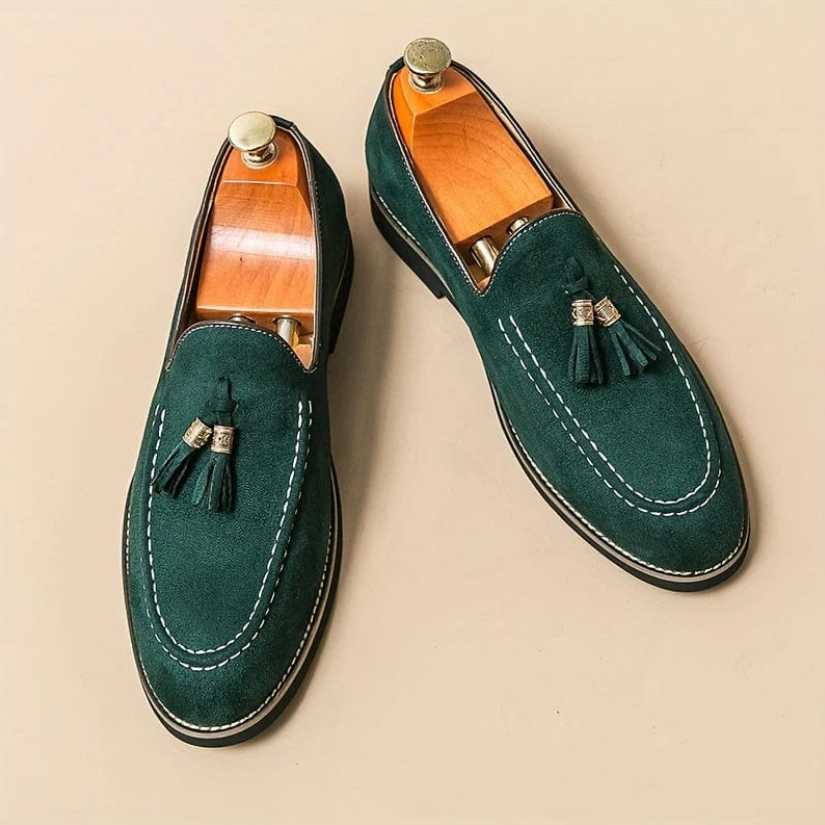 BELLAGIO TASSEL SUEDE LOAFER