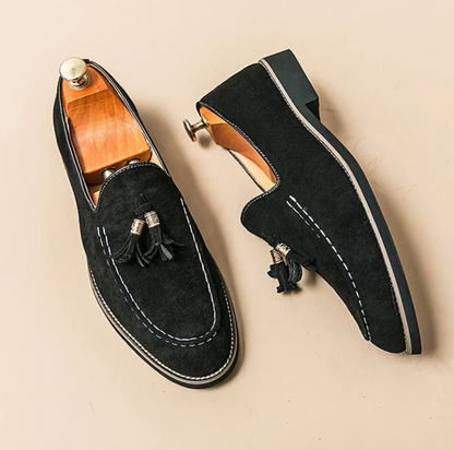 BELLAGIO TASSEL SUEDE LOAFER