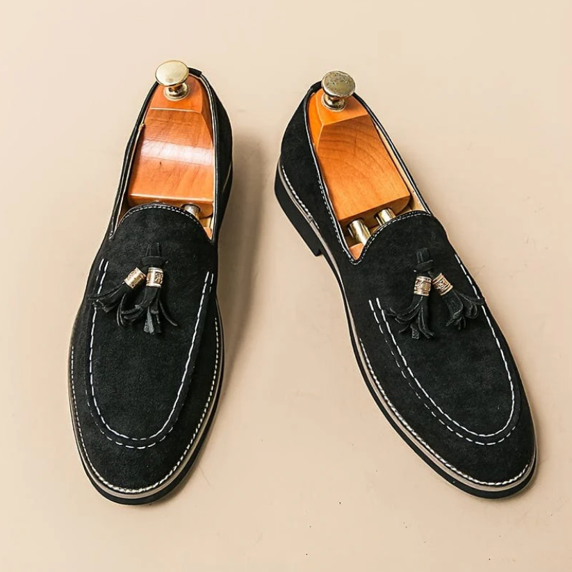 BELLAGIO TASSEL SUEDE LOAFER