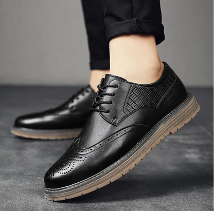 FRANCESCO LEATHER DRESS SHOES