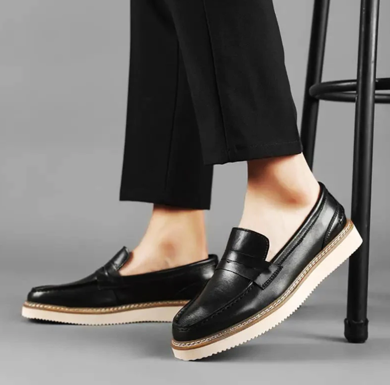 LUCIANNO LEATHER PENNY LOAFER