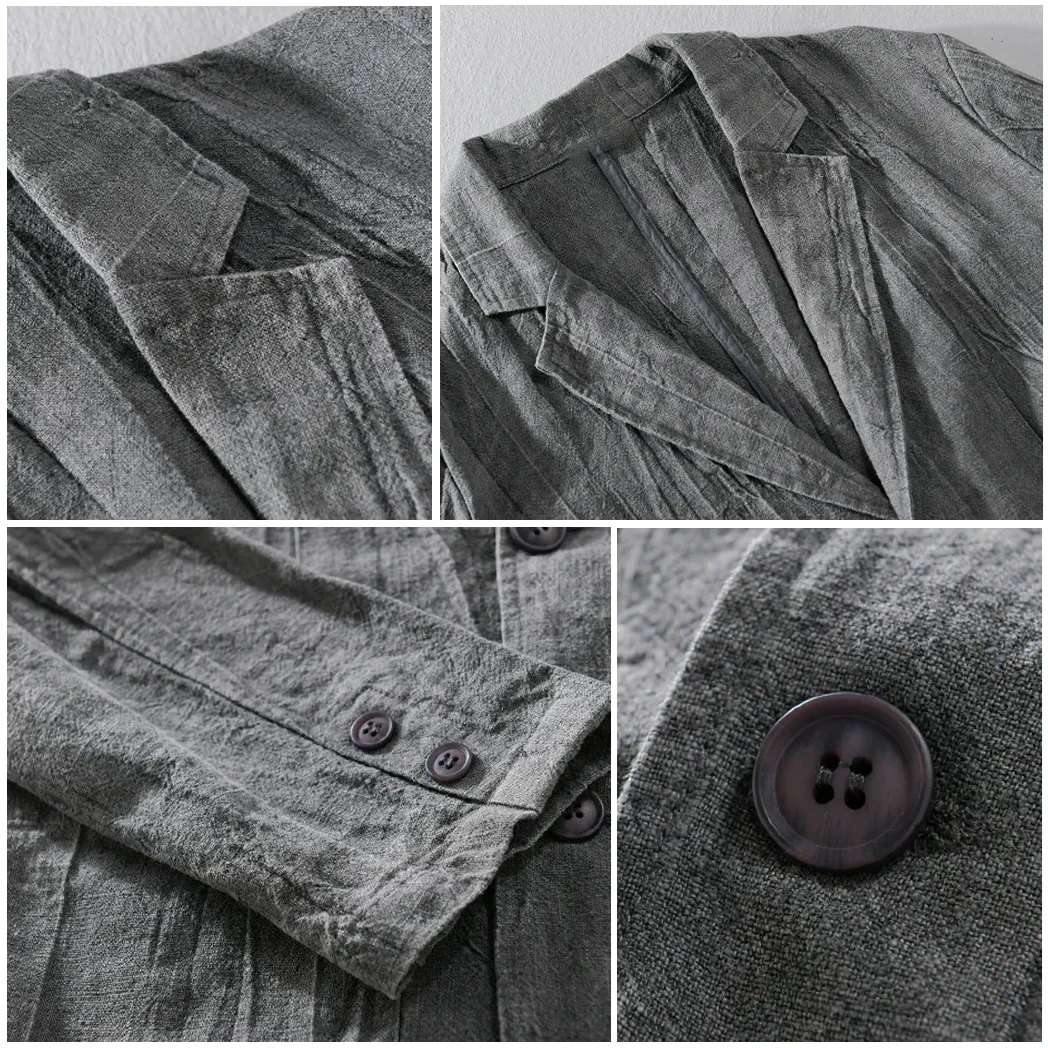 RUSSEL-ETROU COTTON LINEN JACKET