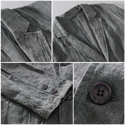 RUSSEL-ETROU COTTON LINEN JACKET