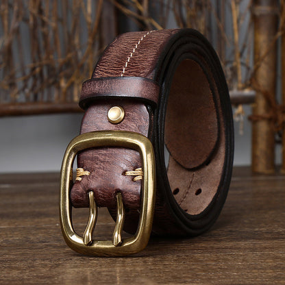 CRIMSON CRAFT GENUINE LEATHER BELT