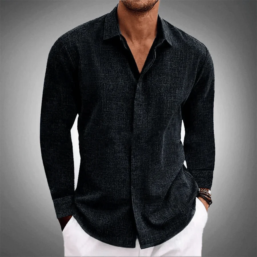 GIO LORENZO SIGNATURE LINEN SHIRT