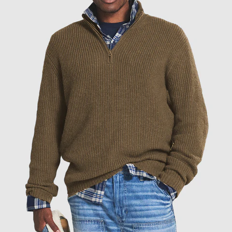 WESTMONT QUARTER-ZIP SWEATER