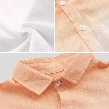 PRINCETON LINEN GRADIENT SHIRT