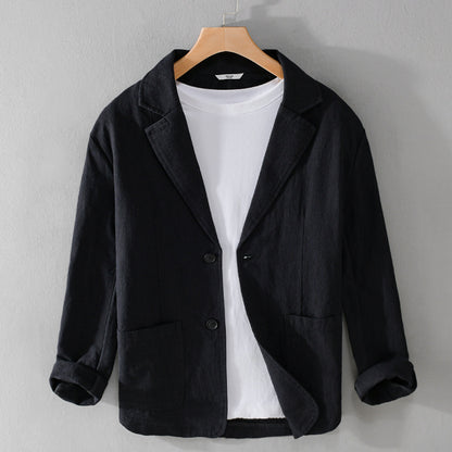 RUSSEL-ETROU COTTON LINEN JACKET