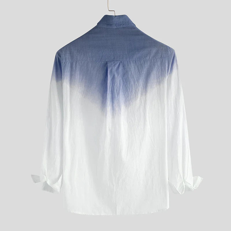 PRINCETON LINEN GRADIENT SHIRT