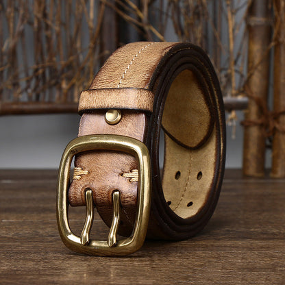 CRIMSON CRAFT GENUINE LEATHER BELT