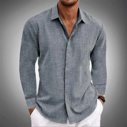 GIO LORENZO SIGNATURE LINEN SHIRT