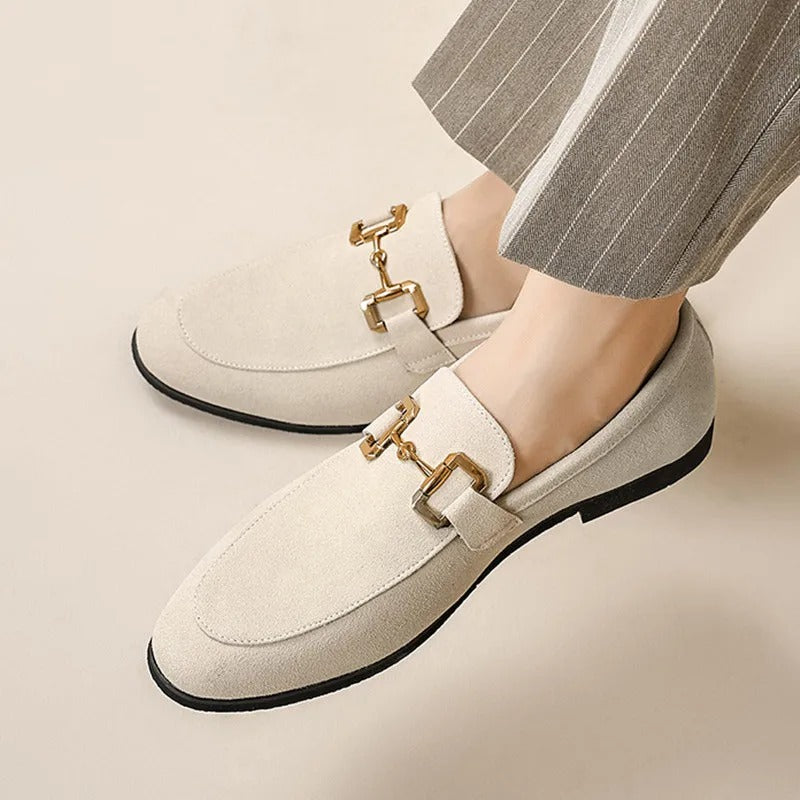 VALENTIS SUEDE LOAFERS