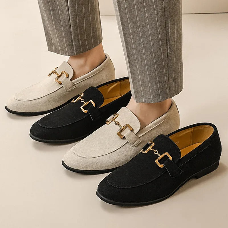 VALENTIS SUEDE LOAFERS