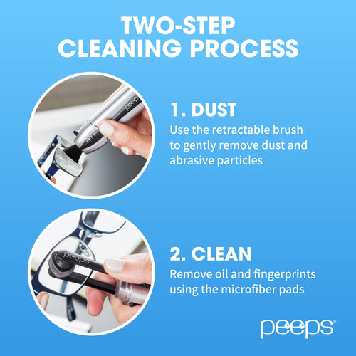 2-IN-1 BRUSH & MICROFIBER CARBON CLEANER