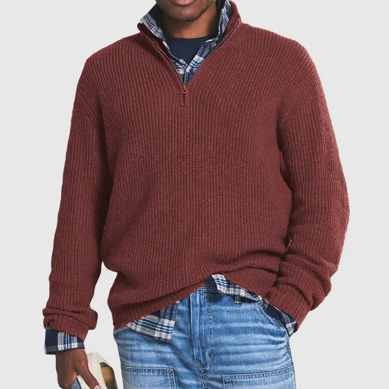 WESTMONT QUARTER-ZIP SWEATER