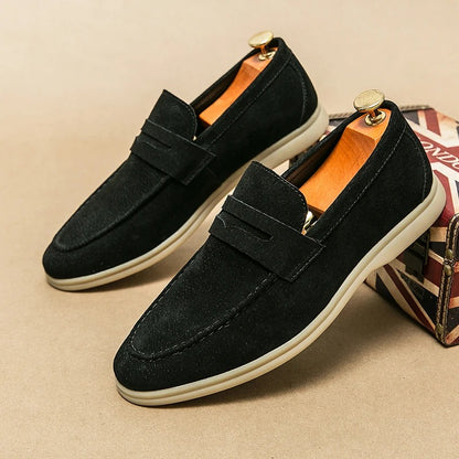 CORTINO SUEDE PENNY LOAFER