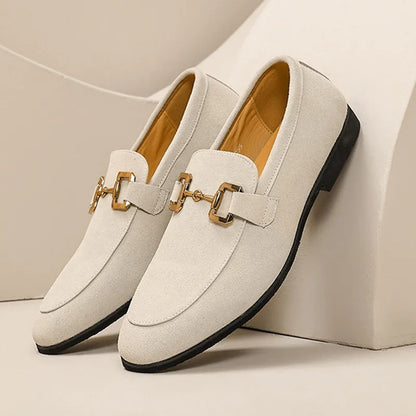 VALENTIS SUEDE LOAFERS